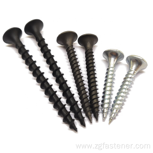 Black Drywall Screw Fine Thread